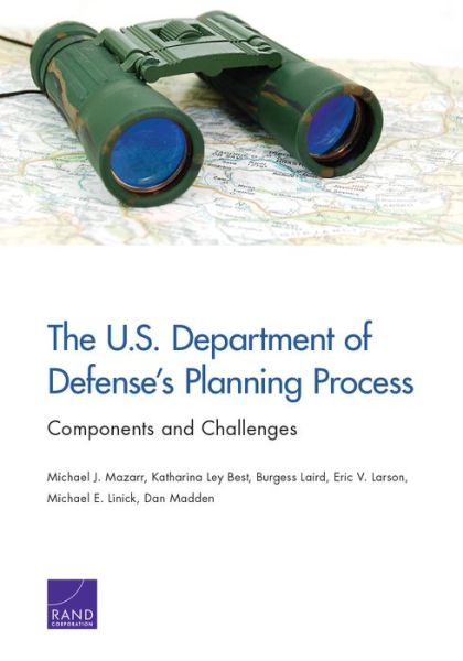 Cover for Michael J Mazarr · The U.S. Department of Defense's Planning Process: Components and Challenges (Taschenbuch) (2019)