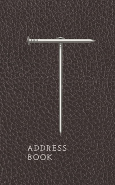 Cover for Manly Monogram Designs · T Address Book (Paperback Book) (2019)