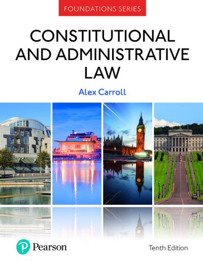 Cover for Alex Carroll · Constitutional and Administrative Law - Foundation Studies in Law Series (Paperback Book) (2021)