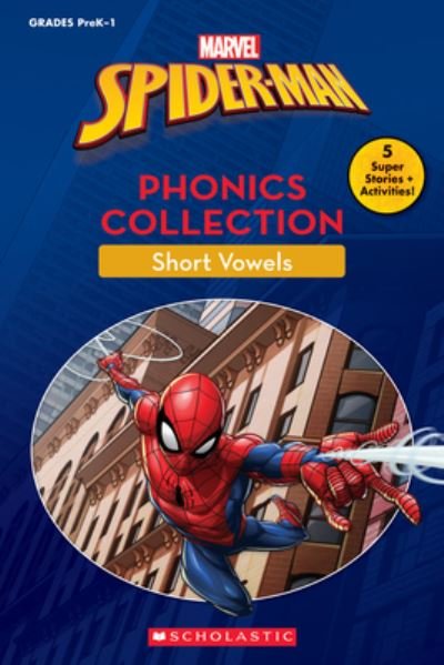 Spider-Man Phonics Collection Short Vowels (Marvel) - Scholastic - Livres - Scholastic US - 9781338746907 - 4 mai 2021