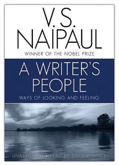 Cover for V S Naipaul · A Writer's People (N/A) (2009)