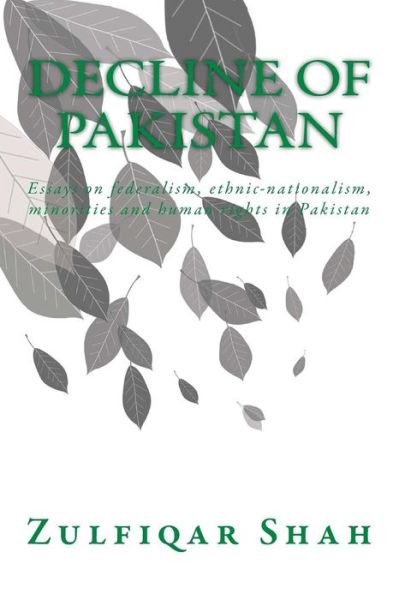 Cover for Zulfiqar Shah · Decline of Pakistan: Essays on Federalism, Ethnic-nationalism, Minorities and Human Rights in Pakistan (Paperback Book) (2014)