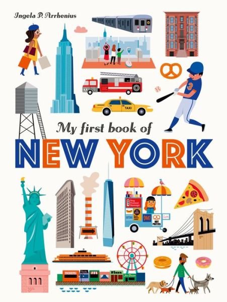 Cover for Ingela P. Arrhenius · My First Book of New York (Bok) (2019)