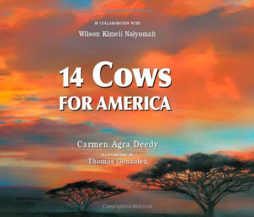 Cover for Carmen Agra Deedy · 14 Cows for America (Hardcover Book) (2009)