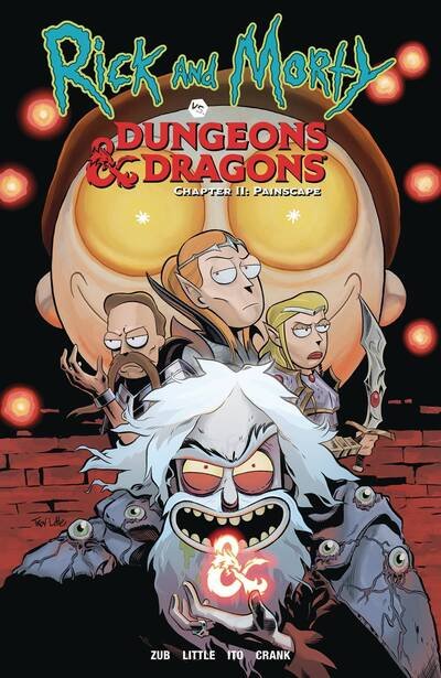 Cover for Jim Zub · Rick and Morty vs. Dungeons &amp; Dragons II: Painscape (Paperback Book) (2020)