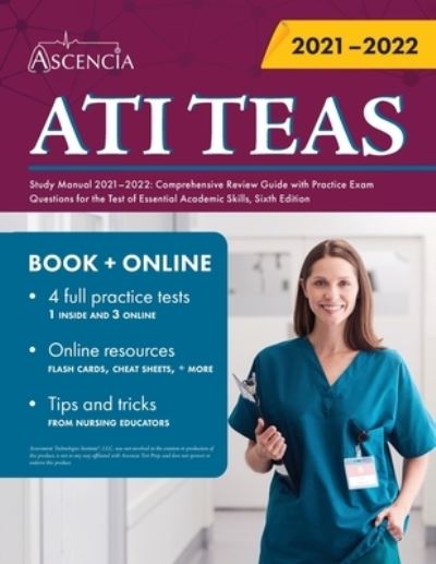 Cover for Falgout · ATI TEAS Study Manual 2021-2022 (Paperback Book) (2021)