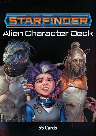 Cover for Paizo Staff · Starfinder Alien Character Deck (GAME) (2021)