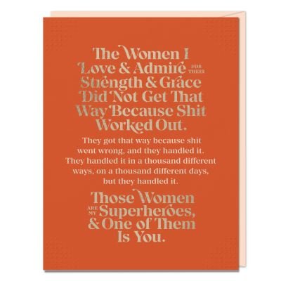 Cover for Elizabeth Gilbert · 6-Pack Elizabeth Gilbert The Women I Love and Admire Card (Flashcards) (2020)