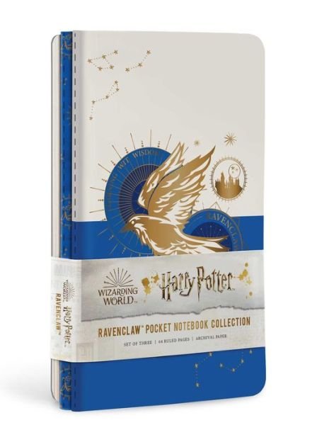 Harry Potter: Ravenclaw Constellation Sewn Pocket Notebook Collection - HP Constellation - Insight Editions - Kirjat - Insight Editions - 9781647220907 - tiistai 4. elokuuta 2020