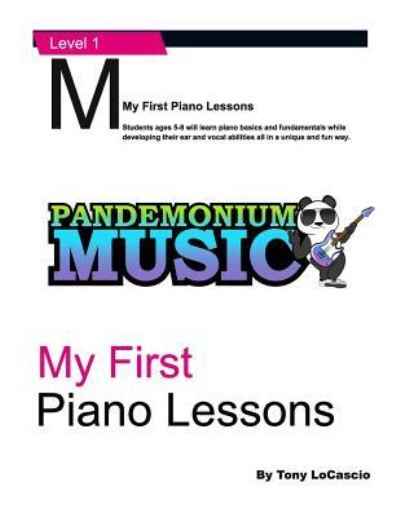 Cover for Tony Locascio · My First Piano Lesson (Taschenbuch) (2018)