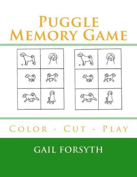 Cover for Gail Forsyth · Puggle Memory Game (Pocketbok) (2018)