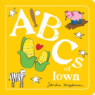 Cover for Sandra Magsamen · ABCs of Iowa (Book) (2023)