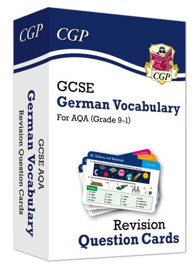 Cover for CGP Books · GCSE AQA German: Vocabulary Revision Question Cards (For exams in 2024 and 2025) - CGP AQA GCSE German (Hardcover bog) (2020)