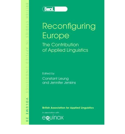 Cover for Jenkins · Reconfiguring Europe: The Contribution of Applied Linguistics (Paperback Book) (2006)