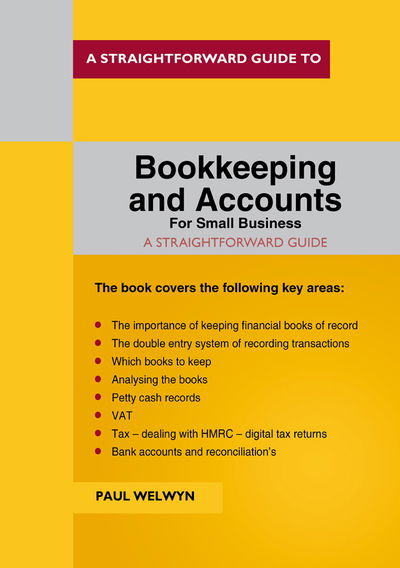 Cover for Paul Welwyn · Bookkeeping And Accounts For Small Business (Paperback Book) (2020)