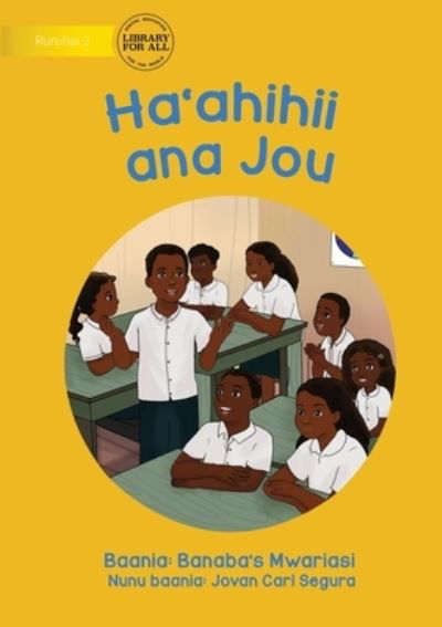 Cover for Banaba's Mwariasi · Joe's Riddle - Ha'ahihii ana Jou (Paperback Book) (2021)