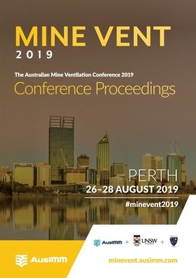 Cover for Bharath Belle · The Australian Mine Ventilation Conference 2019 (Paperback Book) (2019)