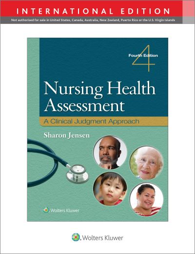 Cover for Sharon Jensen · Nursing Health Assessment: A Clinical Judgment Approach (Hardcover Book) [Fourth, International edition] (2022)