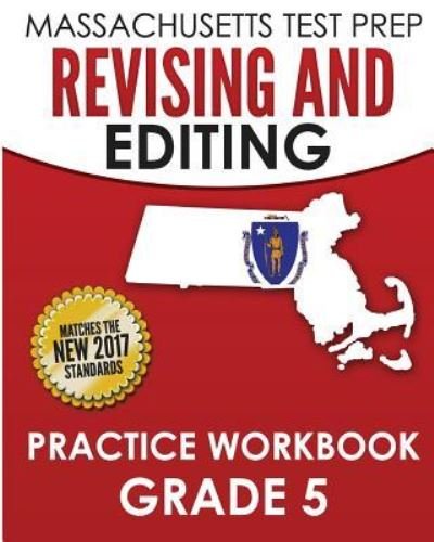Cover for Test Master Press Massachusetts · Massachusetts Test Prep Revising and Editing Practice Workbook Grade 5 (Paperback Book) (2017)