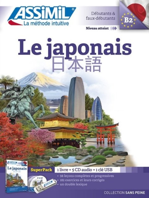 Cover for Catherine Garnier · Le Japonais Superpack (Book + 4 CD audio + 1Mp3 USB) (Book) (2017)