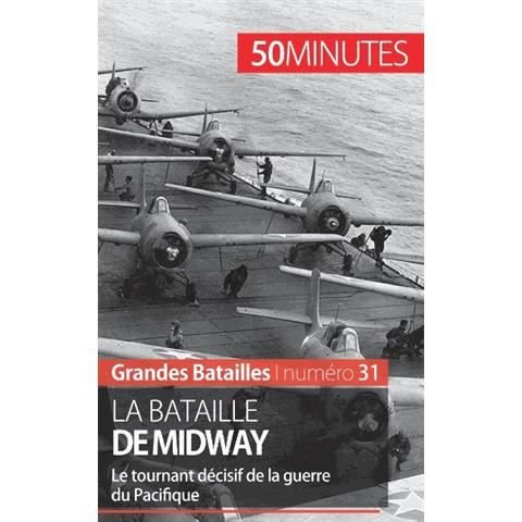 Cover for 50 Minutes · La bataille de Midway (Pocketbok) (2014)