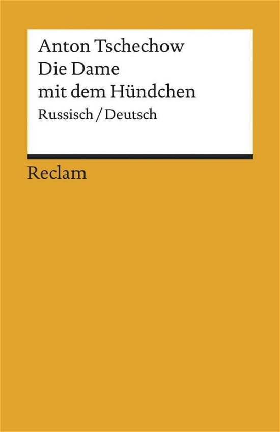Cover for Anton Tschechow · Reclam UB 05290 Tschechow.Dame.Russ./Dt (Bog)