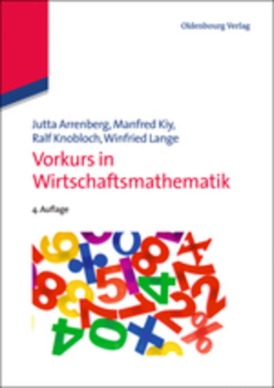 Cover for Jutta Arrenberg · Vorkurs in Wirtschaftsmathematik (Paperback Book) (2012)