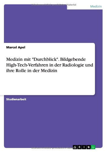 Cover for Apel · Medizin mit &quot;Durchblick&quot;. Bildgebe (Book) [German edition] (2014)