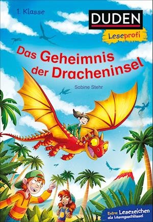 Cover for Sabine Stehr · Duden Leseprofi  Das Geheimnis der Dracheninsel, 1. Klasse (Book) (2022)