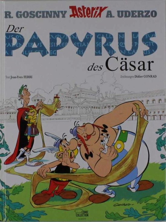 Cover for Jean-Yves Ferri · Asterix in German: Asterix / Der Papyrus des Casar (Hardcover bog) (2015)