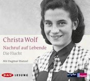 Cover for Christa Wolf · Wolf:nachruf Auf Lebende,flucht, (CD)