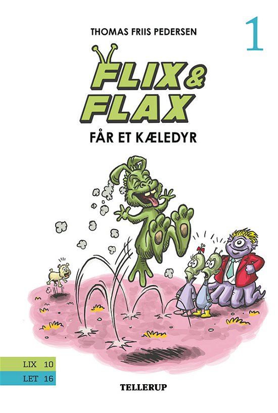 Cover for Thomas Friis Pedersen · Flix &amp; Flax, 1: Flix &amp; Flax #1: Flix &amp; Flax får et kæledyr (Hardcover Book) [1er édition] (2015)