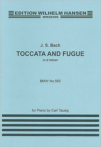 Cover for Johann Sebastian Bach · J.s.bach: Toccata and Fugue in D Minor (Piano) (Partitur) (1995)