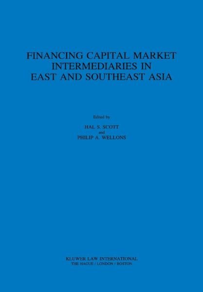 Cover for Hal S. Scott · Financing Capital Market Intermediaries in East and Southeast Asia (Hardcover Book) (1995)