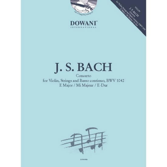 Cover for Johann Sebasti Bach · Concerto for Violin Strings &amp; Bc Bwv 104 (N/A) (2017)