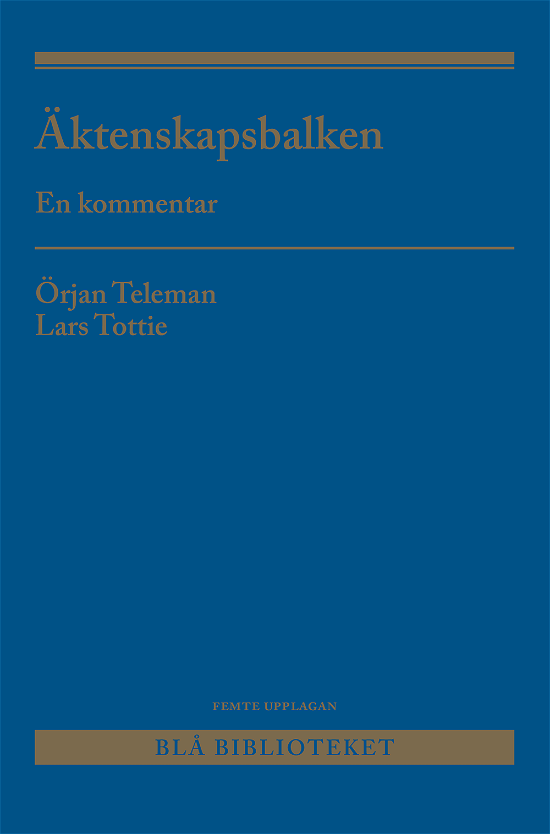 Cover for Örjan Teleman · Äktenskapsbalken : En kommentar (Book) (2023)