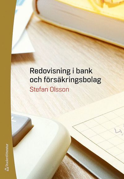 Cover for Stefan Olsson · Redovisning i bank och försäkringsbolag (Book) (2018)