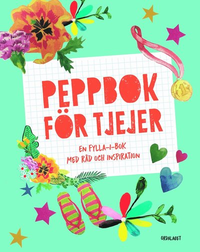 Cover for Anna Brett · Peppbok för tjejer : en fylla-i-bok med råd och inspiration (Bound Book) (2019)