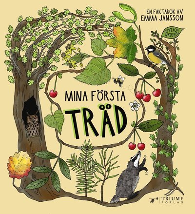 Upptäck naturen: Mina första träd - Emma Jansson - Książki - Triumf Förlag - 9789188549907 - 16 marca 2020