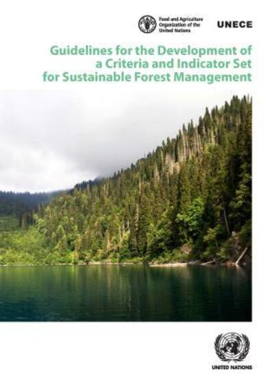 Cover for United Nations: Economic Commission for Europe · Guidelines for the development of a criteria and indicator set for sustainable forest management - Geneva timber and forest discussion paper (Paperback Book) (2019)