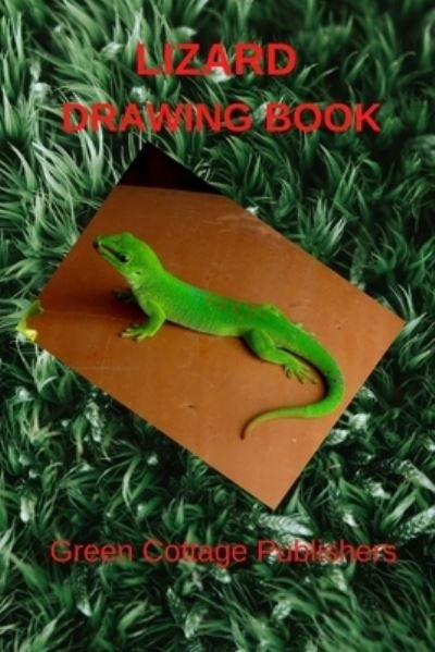 Cover for Green Cottage Publishers · Lizard Drawing Book: Premium Quality Color Paper (Paperback Book) (2022)