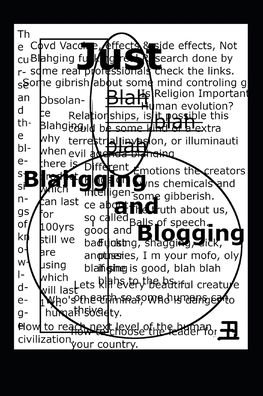 Cover for Arvind Anthony · Blah Blah Blah: just Blahging (Paperback Bog) (2021)