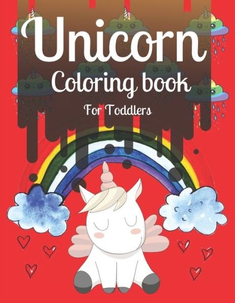 Cover for Ash Art · Unicorn Coloring Book for Toddlers (Pocketbok) (2020)