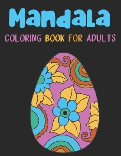 Cover for Bnke Sg · Mandala Coloring Book for Adults (Paperback Book) (2021)