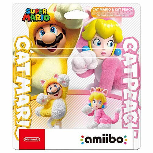 Nintendo AMIIBO Super Mario  Cat MarioCat Peach Double Pack Multi - Multiple Formats - Music - Nintendo - 0045496380908 - February 12, 2021