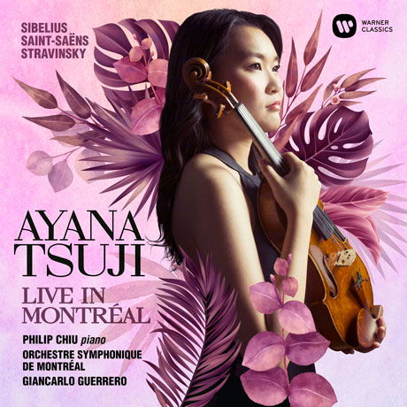 Cover for Tsuji,ayana / Chiu,philip / Guerrero,giancarlo · Sibelius: Violin Concerto Stravinsky: Duo (CD) (2018)