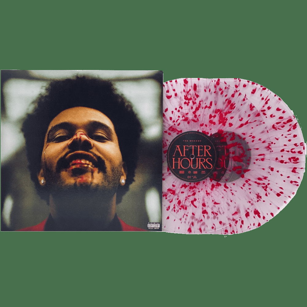 After Hours Limited Clear & Red Splatter edition