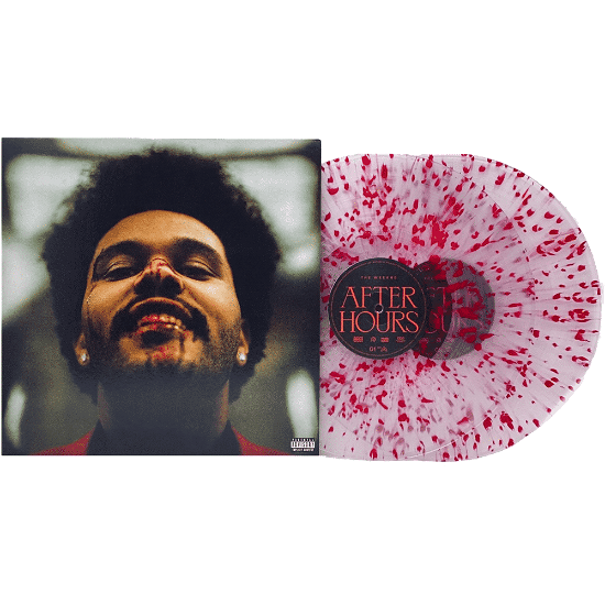 Cover for The Weeknd · After Hours (LP) [Limited Clear &amp; Red Splatter edition] (2020)