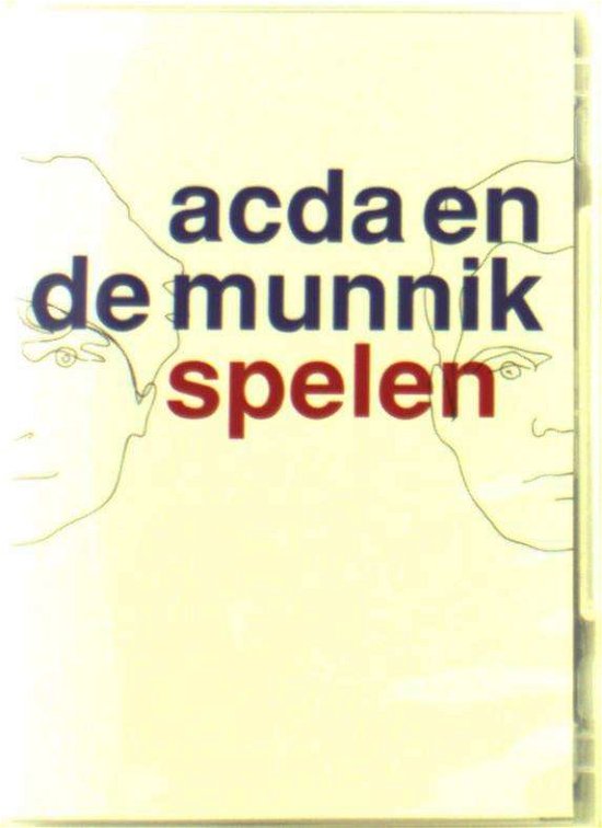 Cover for Acda &amp; De Munnik · Spelen (DVD) (2009)
