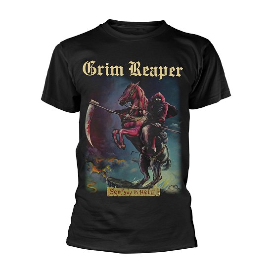 Cover for Grim Reaper · See You in Hell (T-shirt) [size S] (2023)